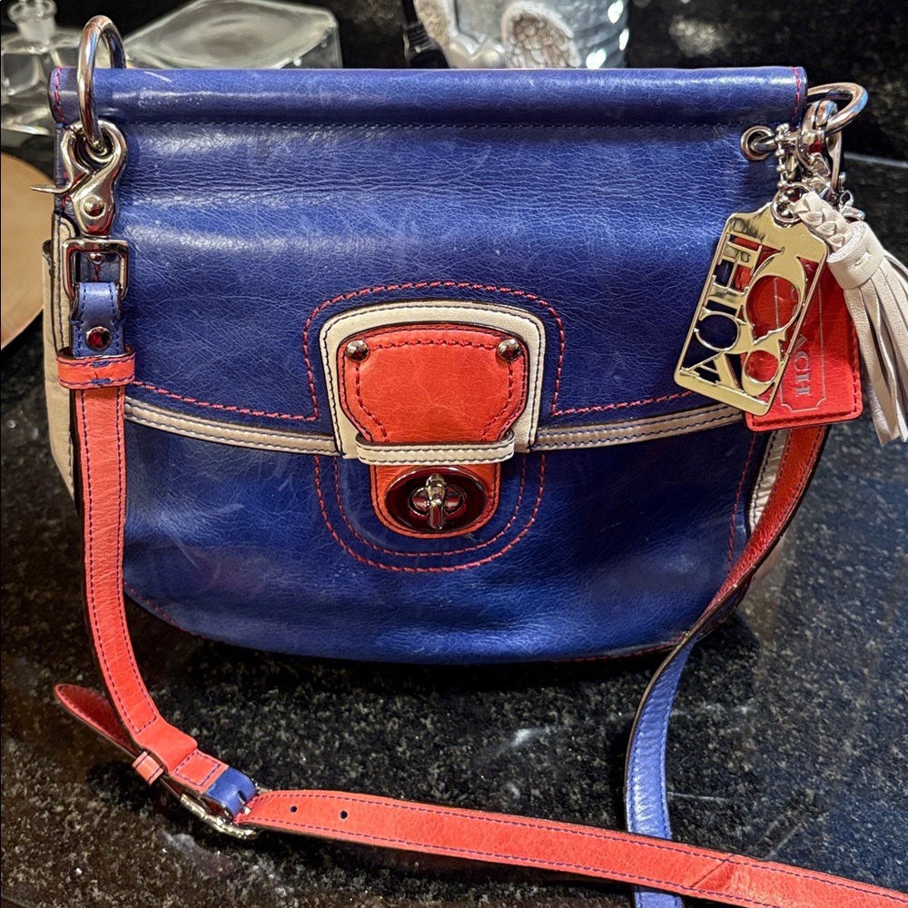 COACH Willis Legacy COLORBLOCK 70th Anniversary Bag H1269-19031 - Picture 2 of 12